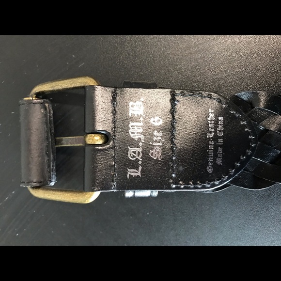 L.A.M.B braided belt size 6 - Picture 3 of 3